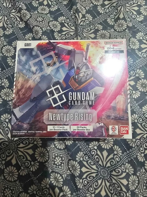 GUNDAM CARD GAME Newtype Rising [GD01] Booster Box $250.00 - PicClick AU