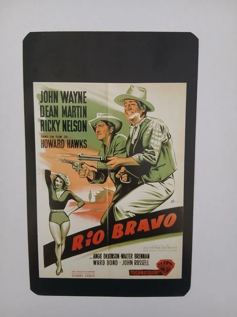 JOHN WAYNE DEAN Martin Ricky Nelson Rio Bravo 1959 Original Pressbook EUR 179,99 - FR