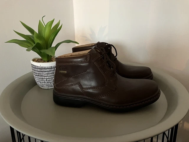 Clarks rockie top hi gtx brown