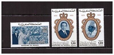 Marocco 1961 Gomma integra non linguellato francobolli BLOCCHI PAN-Araba giochi Casablanca ref 8054 
