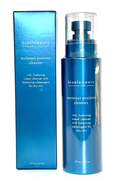 Bioelements Moisture Positive Cleanser, 6 Fl Oz Brand New Sealed!