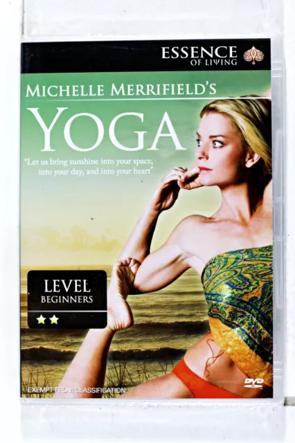 Michelle Merrifield's YOGA – Level Beginners (DVD) New Sealed Region Free