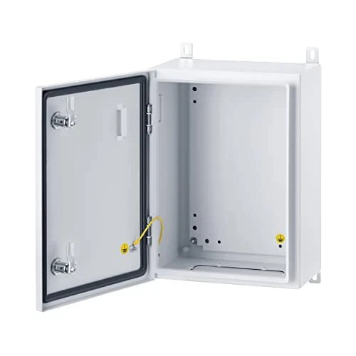 Ordentlich IP65 Weatherproof Metal Box Wall-Mounted Electronic Equipment Encl...