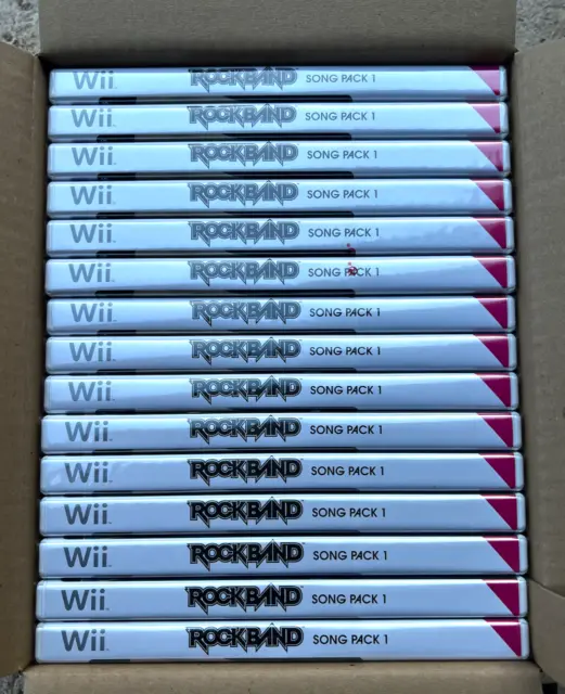 x15 boitiers neufs officiels Nintendo Wii / replacement game case box OEM NEW