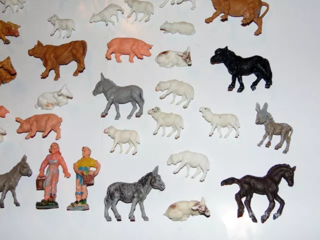 DDR Plaho - 41 x Bauernhof Farm Tiere  - Tierfiguren Tierpfleger - Konvolut 3