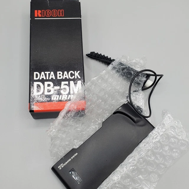 Ricoh Data Back DB-5M para cámara Mirai (NUEVO DE LOTE ANTIGUO) AF sistema integrado
