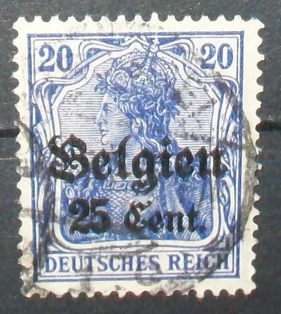 N°1546S STAMP GERMAN LANDESPOST IN BELGIEN CANCELED Aus