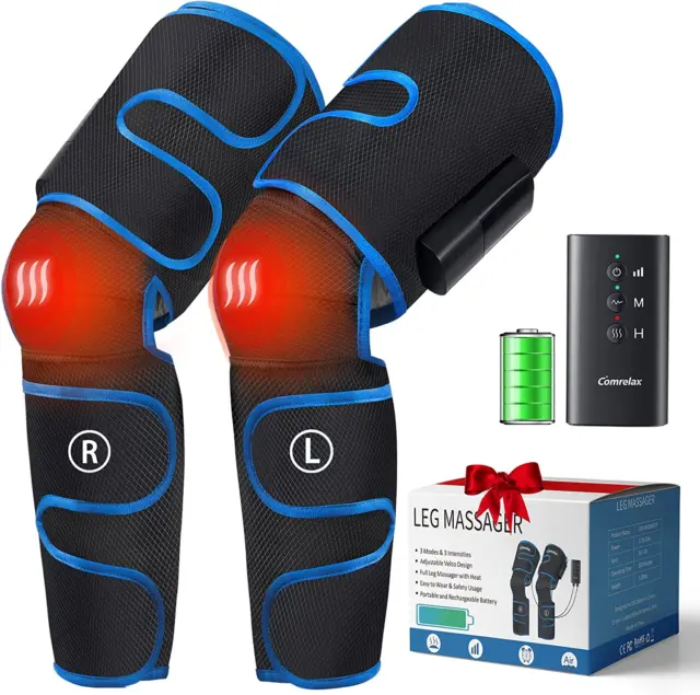 Cordless Leg-Massager for Circulation Air Compression Sequential Device for Musc