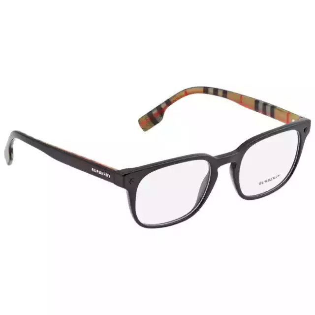 Burberry Carlyle Demo Square Men's Eyeglasses BE2335 3773 53 BE2335 3773 53