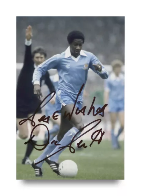 Dave Bennett Signed 6x4 Photo Coventry City Sheffield Wednesday Autograph + COA