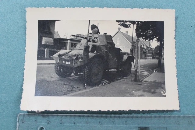 FOTO PHOTO 36908 Panzer Panhard Kennung 18014 Funkantenne Holland