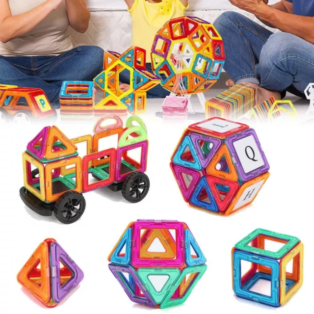 Magnetic Construction Block 119 Teile Spielzeug Magnetische Bausteine für Kinder