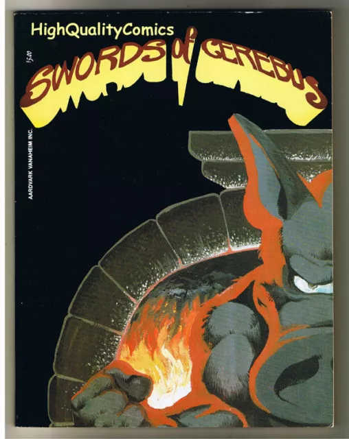 SWORDS of CEREBUS #2, 2nd print, VF+, Dave Sim, Indy, 1982, more in store
