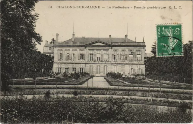CPA CHALONS-sur-MARNE - La Prefecture Facade posterieure (126101)