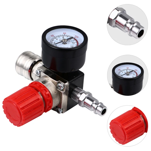 Valvola Sicurezza Compressore 220V Pressostato Per Compressore Aria 220V - Valvola Di Controllo Con Manometro, 90-120 PSI - Con Valvola Di Sicurezza Regolazione Pressione - Foto 8