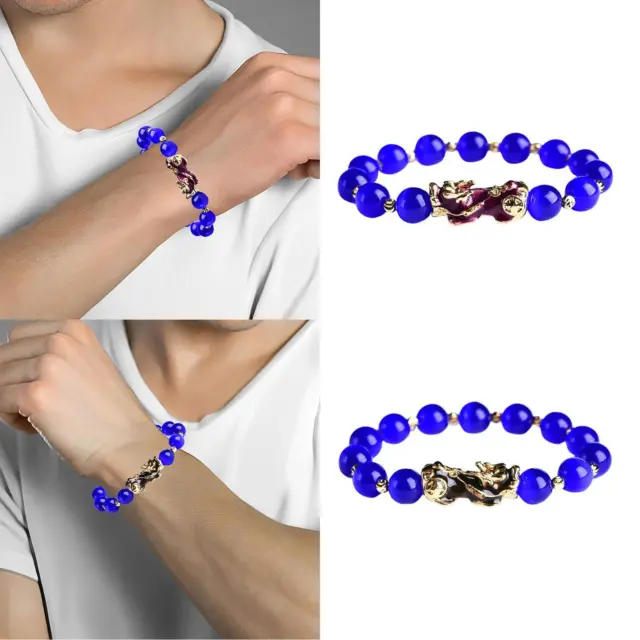 Bracelet de perles pendentif  durable Feng Shui cadeau d'anniversaire