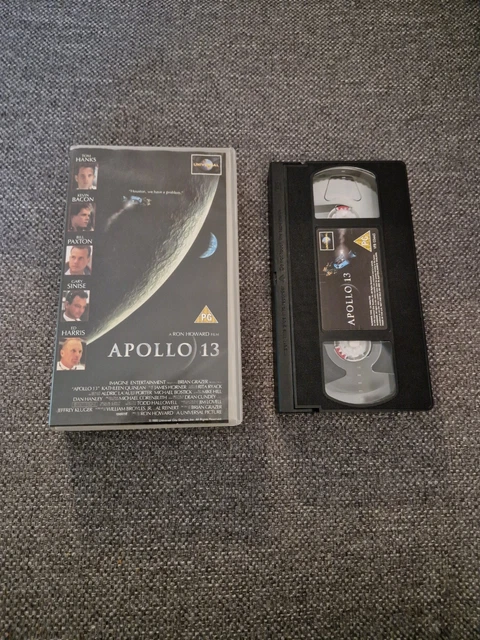 APOLLO 13 (VHS) 1995 Tom Hanks, Kevin Bacon, Bill Paxton, Ed Harris ...