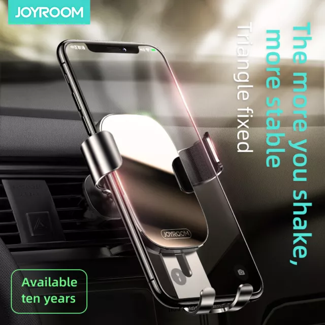 Joyroom Auto Handy Halterung Metall KFZ Automatik Clamp Halter Für iPhone 12 13
