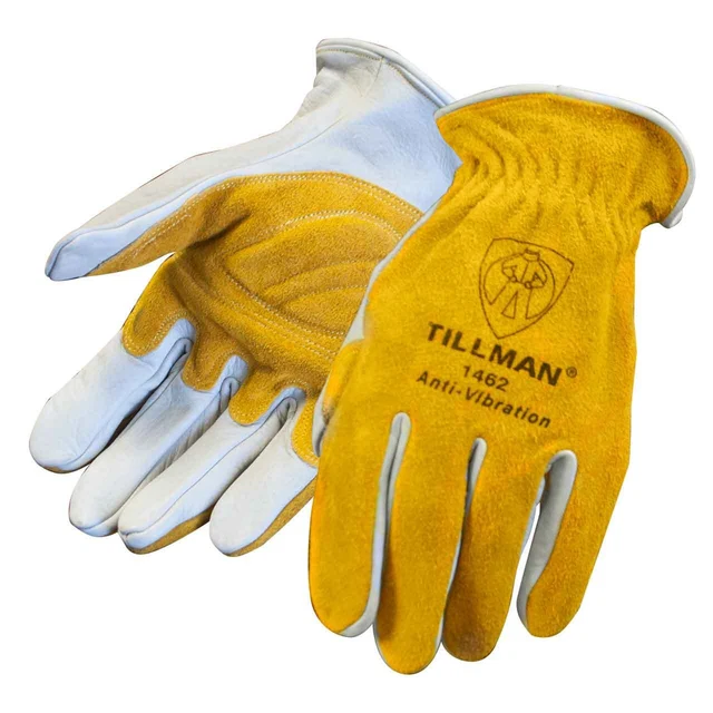 Tillman 1462 Top Grain/Split Cowhide Anti-Vibe Drivers Gloves X-Large