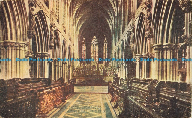 R641012 Lichfield. Cathedral. The Choir. The Photochrom. Celesque Series