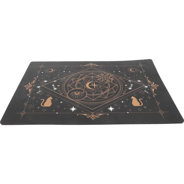 Alfombra de corte de papel de mesa, alfombra artesanal hágalo usted mismo, escritorio, antideslizante