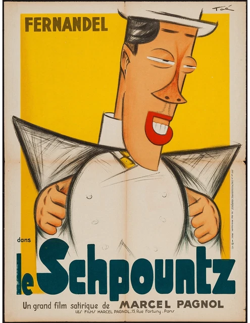 Affiche Cinéma HQ Fanny De Marcel Pagnol - Poster 60x80cm - Neuf
