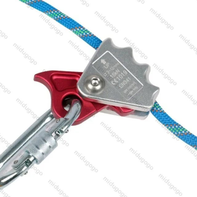 15KN Descenders Fall Protection Rope Brake Rope Grab For 9-12mm Ropes