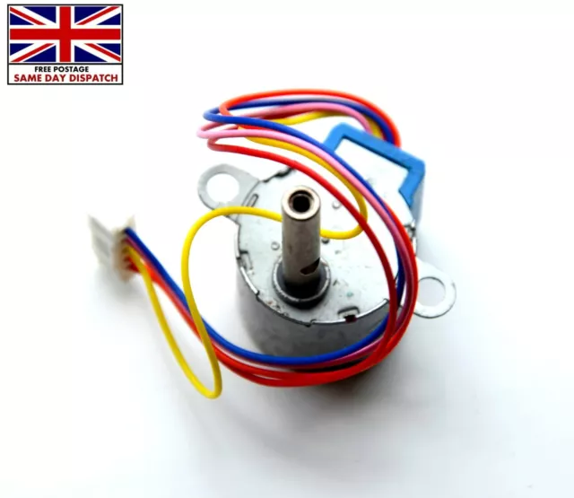 24BYJ48 Gear Stepper Motor DC 5V 4-Phase 5-Wire Micro Reduction Stepping Motor