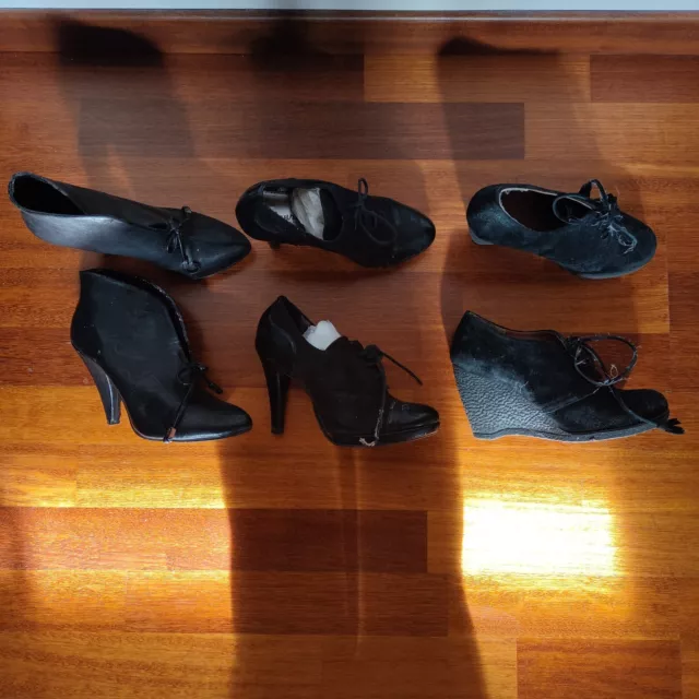 Stock Tre Paia Di Scarpe Donna Tacchi Alti Usate Numero 35