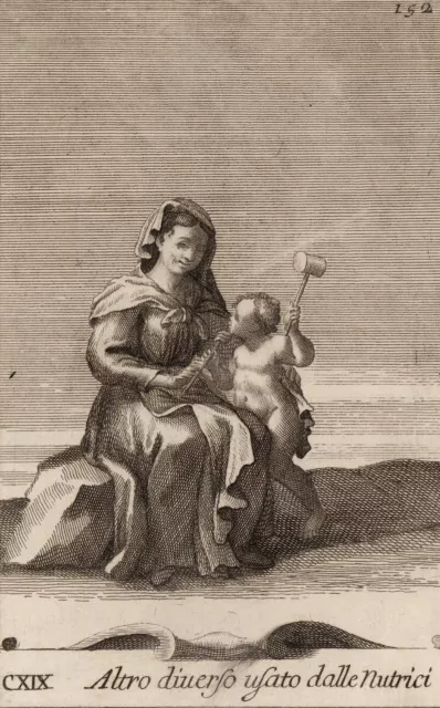 RASSEL - Bonanni - Westerhout - Kupferstich 1716