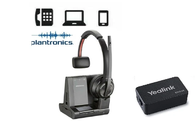 PLANTRONICS SAVI W8210 M Monaural Wireless DECT Headset System
