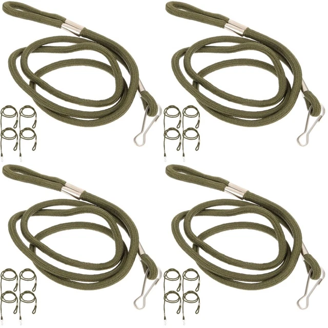 20 pz Portachiavi cavo bungee retrattile corda molla corda per chiavi anziani