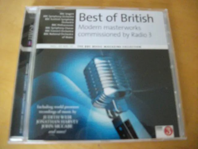 Various ‎– Best Of British - Modern Masterworks (2016) CD album BBC Music Pre-ow