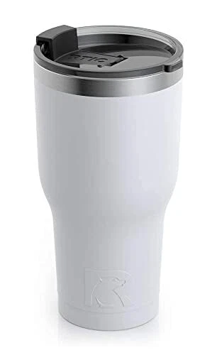 RTIC 30 oz Insulated Tumbler Stainless Steel Coffee Travel Mug with Lid Spill...