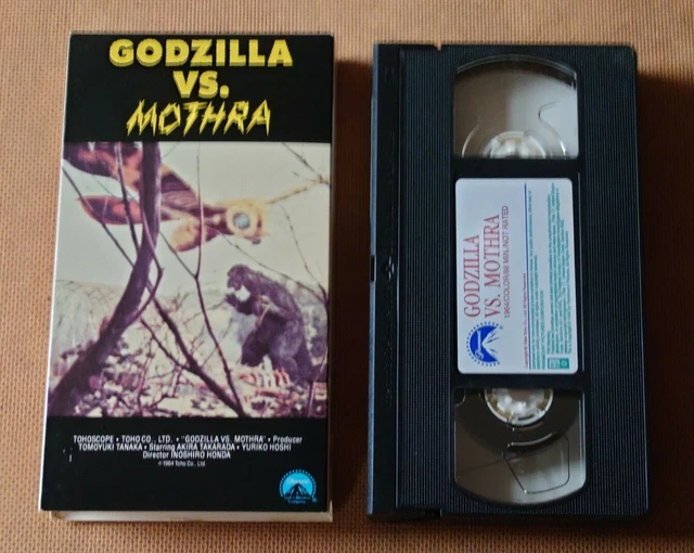 GODZILLA VS. MOTHRA | VHS | NTSC | Rental EUR 42,25 - PicClick IT