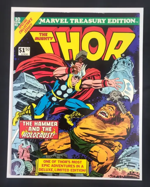 Marvel Treasury Edition #10 The Mighty THOR 1976 Jack Kirby Stan Lee Special