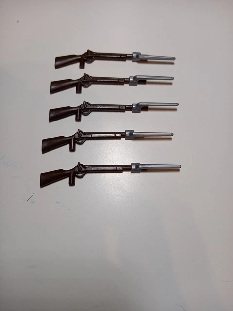 Playmobil Gespenst Playmobil Soldaten Mit Gewehren – 10 Stück, Karabiner Mit Bajonett, ACW Nord-/Südstaaten Playmobil Kappe
