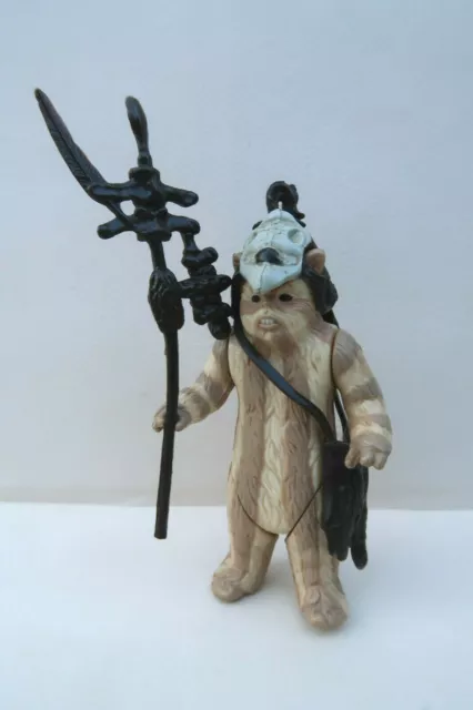 Star Wars Logray Ewok HK 1983 ROTJ Action Figure Kenner Figurine Ancienne