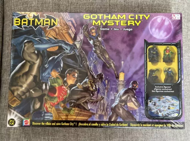 BATMAN GOTHAM CITY Mystery Game Mattel Dc £ - PicClick UK