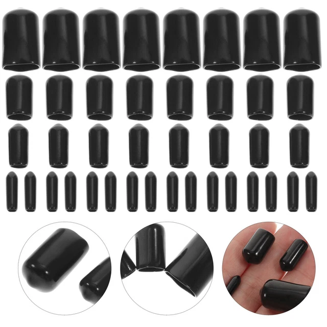 Practical Furniture End Caps Flexible Screw Caps Thread Safety Cover