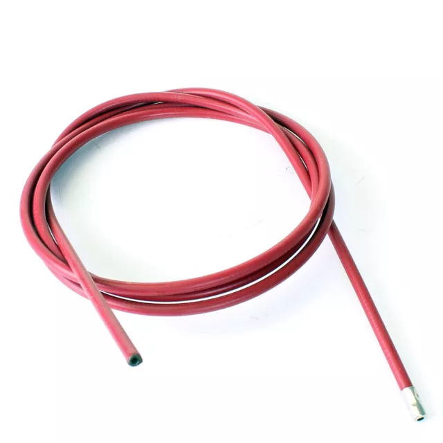 Cable acelerador para kart forrado de teflón Senzo 1500 mm rojo