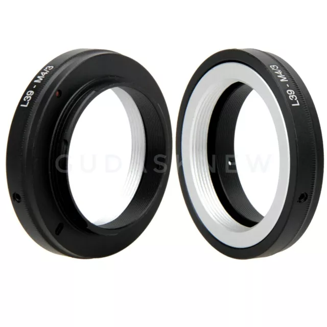 L39 m39 Lens to Micro 4/3 M43 Adapter Ring for Camera Mount_ 3