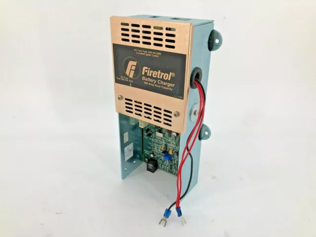 Emerson Firetrol AS-2001 Battery Charger Type 3AB LL-1580