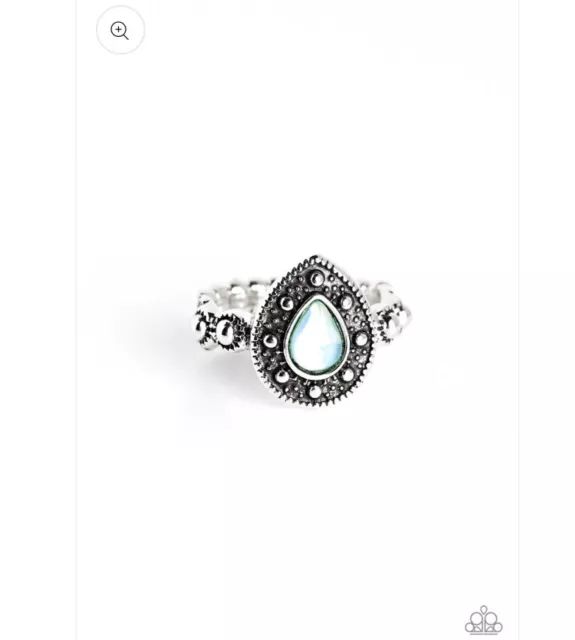 Opera Showcase - blue-green - Paparazzi ring, New With Tags