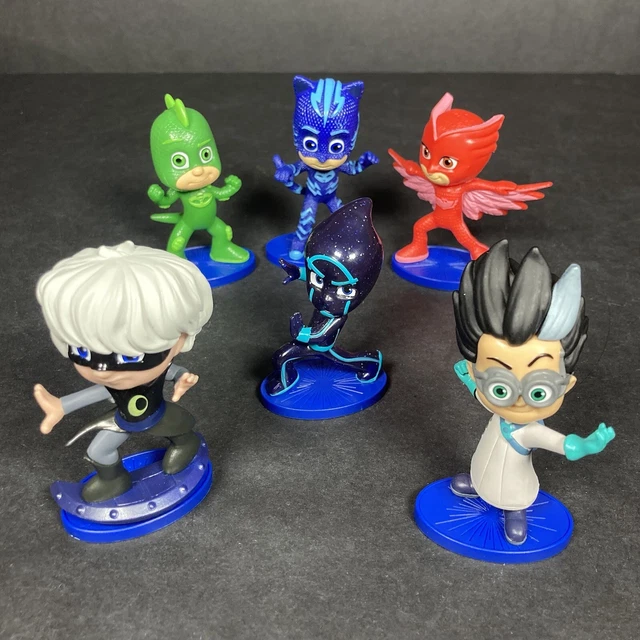 PJ MASK FIGURES 3” Character Catboy Gekko Owlette Luna Girl Romeo Toy