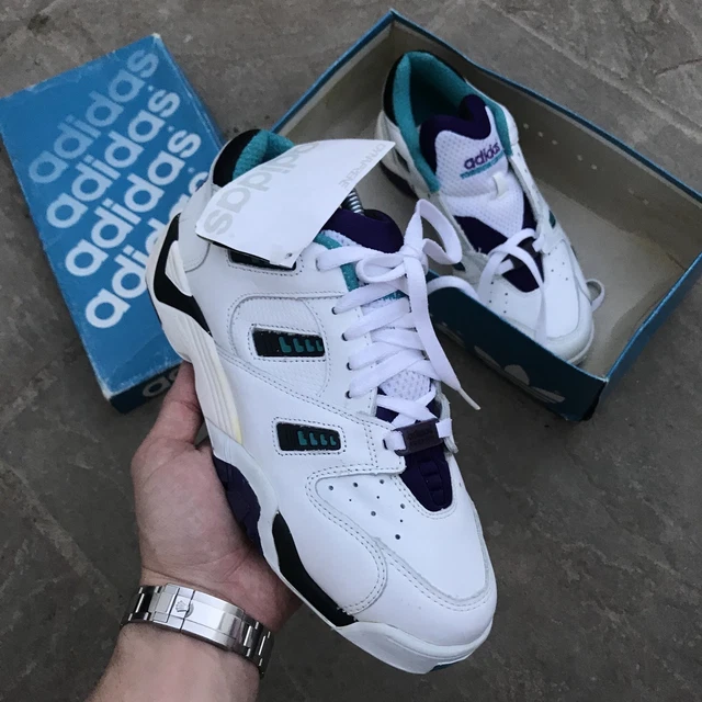 1992 RETRO VINTAGE Adidas Originals Torsion Circuit Lo UK7