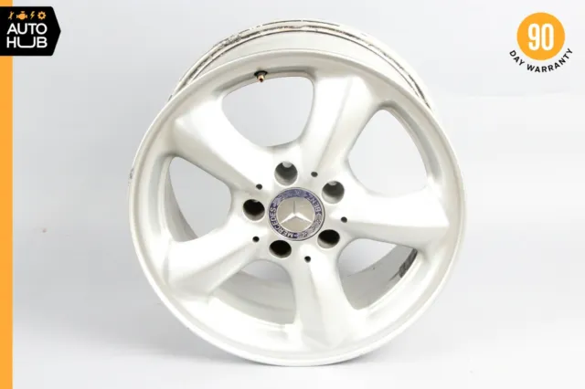 Mercedes R170 SLK230 SLK320 8 x 16 R16 Rear Wheel Rim Silver 1704010802 OEM