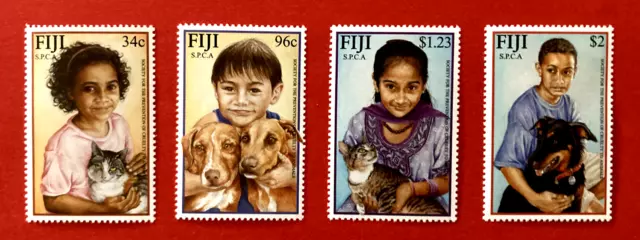 Fiji - 2001 - S.P.C.A.  - Set of 4 Stamps (MNH).