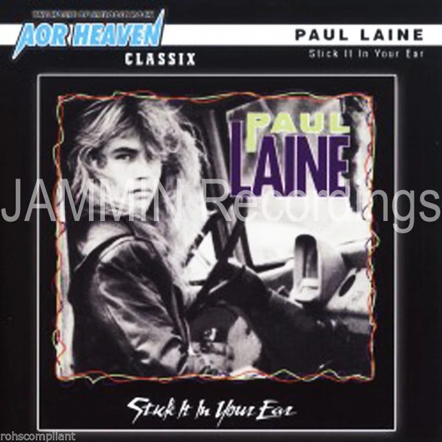 PAUL LAINE STICK It In Your Ear Japan CD WPCP-3525 EUR 32,23