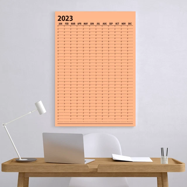 2023 WALL PLANNER, 2023 Monthly Planner, 2023 Wall Calendar, 2023 Year